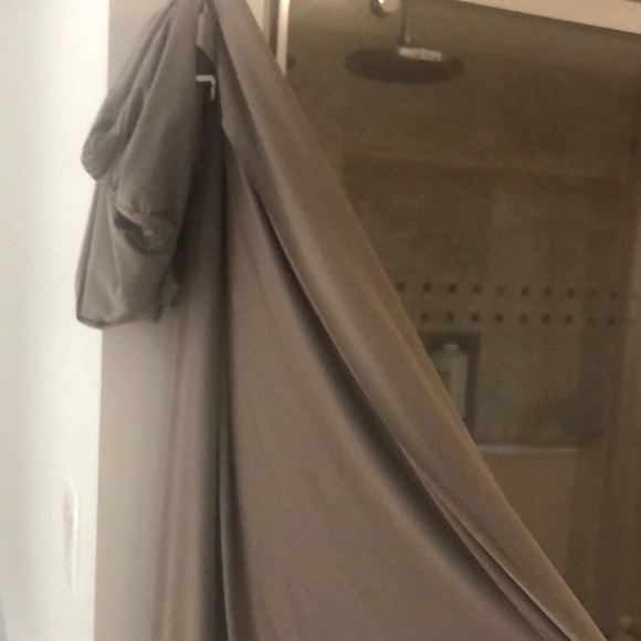 Taupe Infinity Bridesmaid Dress - Picture 2 of 3